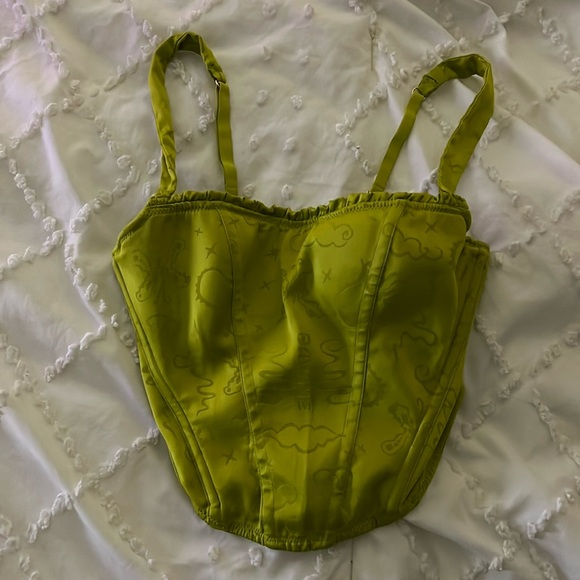 Savage X Fenty Tops - Green corset top